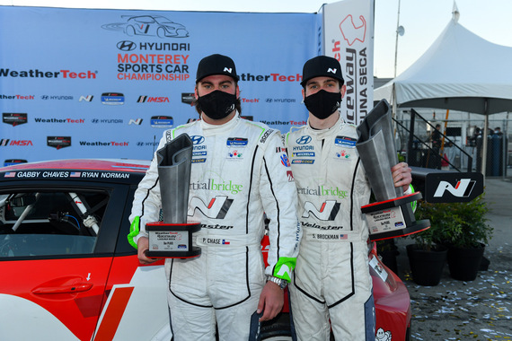 CHASE AND BROCKMAN FINISH ON THE PODIUM AT HYUNDAI’S HOME RACE