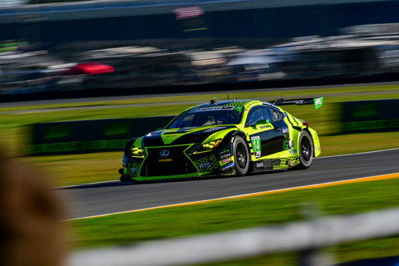 NO. 14 AIM VASSER SULLIVAN LEXUS RC F GT3 FINISHES NINTH IN ROLEX 24 AT DAYTONA