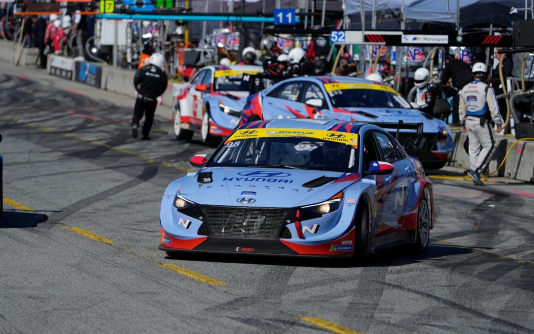All Six BHA Hyundais Finish Inside the Top-Ten at Laguna Seca – Chase and Gottsacker Finish 4th